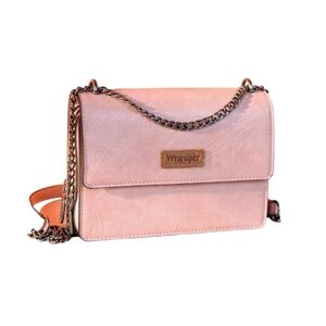 Wrangler crossbody bag small clutch wallet shoulder bag with chain strap.
